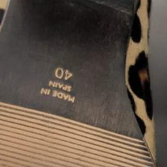 TBA To Be Announced Animal Print Shoes # 150 Size EU 40 (US 9) - Picture 4 of 9